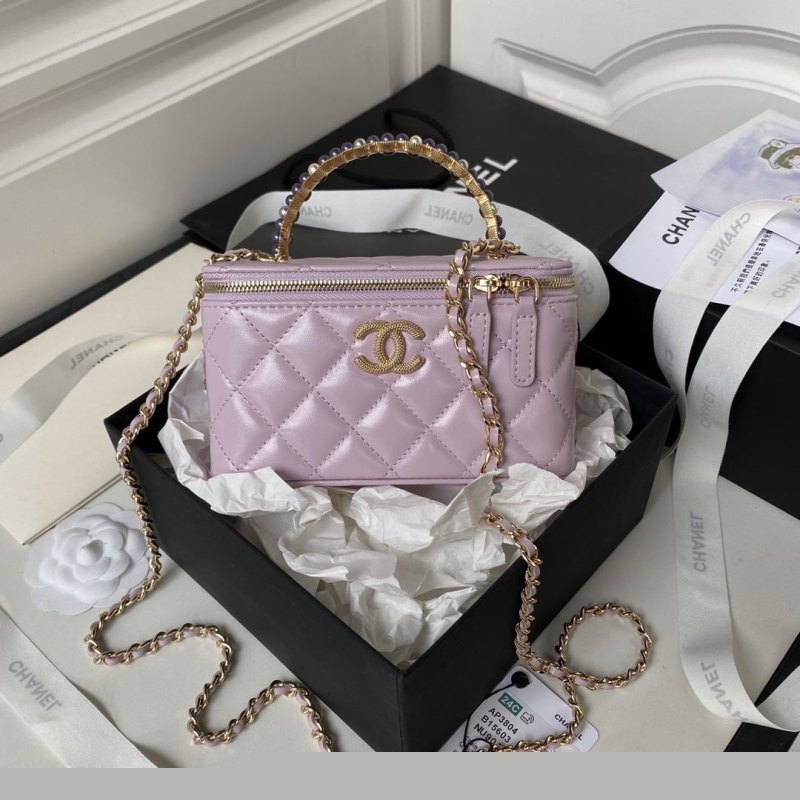 Ch*el cosmetic bags